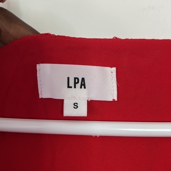 LPA Alba Dress in Red Size Small Revolve - Picture 6 of 15